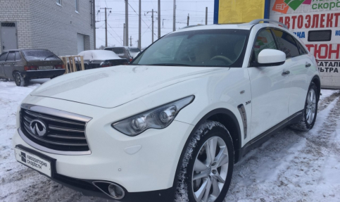 Чип тюнинг и удаление сажевого фильтра Infiniti Qx70 3.0d 238hp 2014 года выпуска