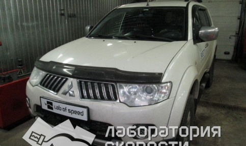 Чип-тюнинг с отключением клапана EGR на Mitsubishi Pajero Sport 2.5 TD 178hp 2012 года выпуска