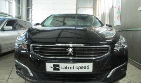 Чип-тюниг Peugeot 508 2.0 HDI AT 136 hp 2014 года выпуска