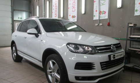 Чип-тюнинг с отключением клапана EGR на VW Touareg 3.0TDi AT 245hp 2012 года выпуска