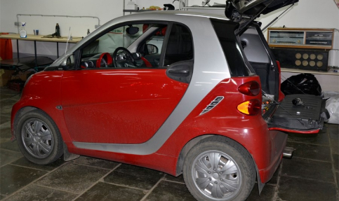 Чип тюнинг и отключение клапана EGR на Smart Fortwo CDI 0.9 45hp 2007 года выпуска