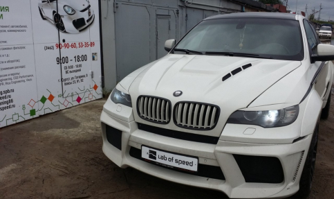 Чип тюнинг и отключение катализаторов на BMW X6 3.0 306hp 2009 года выпуска