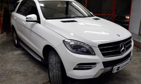 Чип тюнинг Mercedes-Benz ML350 Bluetec 3.0 249hp 2013 года выпуска