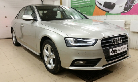 Чип-тюнинг Audi A4 1.8TFSI 170hp CVT 2015 года выпуска