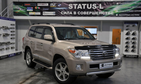 Чип тюнинг, отключение катализаторов и клапана EGR на Toyota Land Cruiser 200 4.5d 235hp 2014 гв